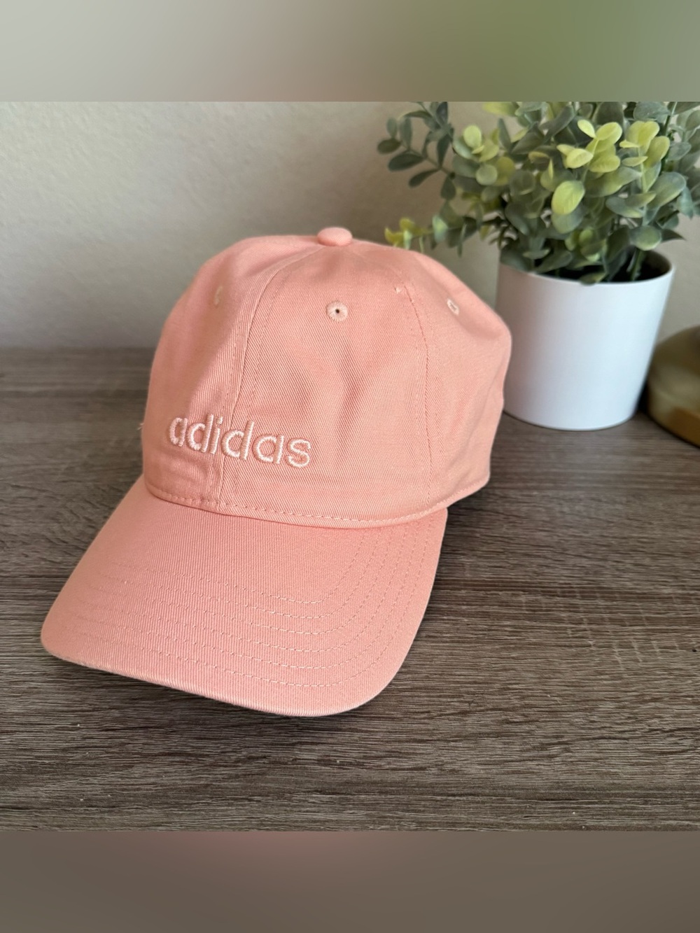 ADIDAS | Peach Orange Adjustable Baseball Cap Hat